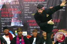 Prabowo Buka Kejuaraan Silat Dunia di Bali