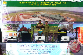 Bupati Ketapang Resmikan Pabrik Kelapa Sawit PT KAL