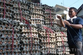 Pedagang: Harga Telur di Bojonegoro Turun