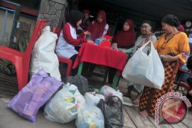 Posyandu Lansia di Bank Sampah