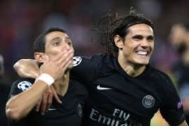  Cavani dan Di Maria antar PSG ke final