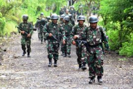  Prajurit "Bajra Ghosa" Roket-1 Marinir Laksanakan Hanmars