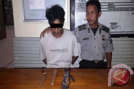 Polsek Lampihong Amankan Terduga Pengedar Obat Daftar G