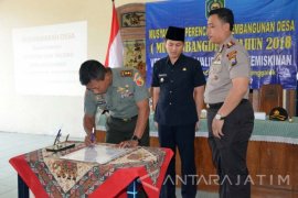 Dandim-Kapolres Trenggalek Dukung Program "GERTAK"