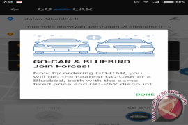 Go-Jek kini bisa Pesan Blue Bird