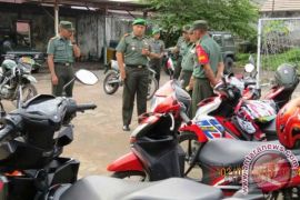 Kodim 1501/Ternate Periksa 71 Kendaraan Personel