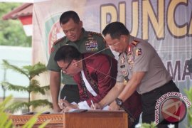 Penandatanganan MoU Perlindungan Kemerdekaan Pers