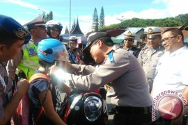 Polisi Bukittinggi Keluarkan 855 Teguran Selama Operasi Simpatik