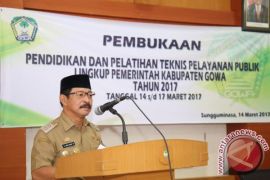 Pemkab Gowa Gelar Diklat Teknis Pelayanan Publik