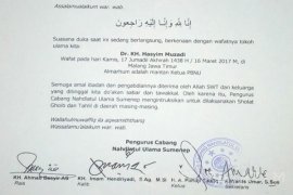 Bupati Sumenep: Hasyim Muzadi Mampu Internasionalkan NU