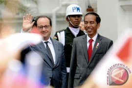 Ini Kunjung Presiden Prancis Saat di Istana Merdeka