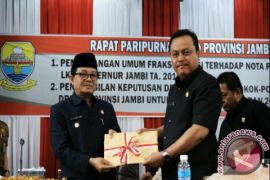 DPRD tanggapi LKPJ gubernur Jambi 2016