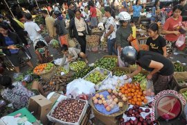 Pasar Tradisional di Bali Ramai Jelang Kuningan