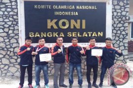 Dua Atlet Wushu Bangka Selatan Raih Medali