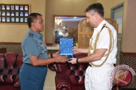 Atase Laut Australia Kunjungi Lantamal IX Ambon