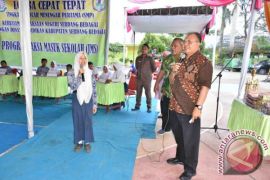 Bupati Sergai  Tutup LCT Program Jaksa Masuk Sekolah 