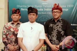 Garuda Indonesia Gelar "Dharma Santhi Nyepi 1939" 