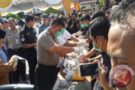 Polda Musnahkan Narkoba Senilai Miliaran Rupiah 