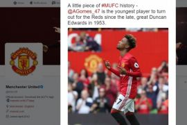 Barcelona melirik bintang muda Angel Gomes