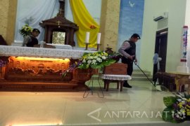 Puluhan Polisi Siaga di Lima Gereja Sumenep