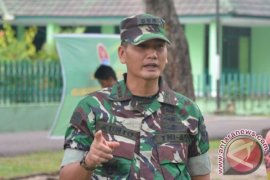 Jaga batas wilayah Danpuslatpur Martapura Sumsel laksanakan pratoli