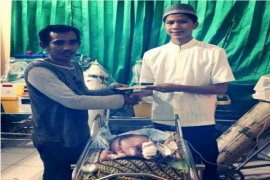 Akhirnya! Bayi Hidrosefalus Asal Barut Dirujuk ke RSUD Palangka Raya