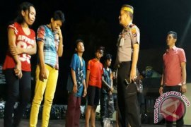 Polsekta Banjarmasin Tengah Amankan Tujuh Anak "Ngelem"