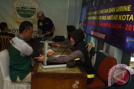 Depok akan periksa kesehatan sopir bus mudik