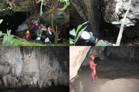 Mahasiswa IPB Identifikasi Spot Berbahaya Di Gua Sipanjang Bogor