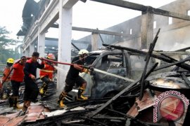 Kebakaran RSAS, Satu Orang Meninggal, 10 Mobil Ambulans Terbakar