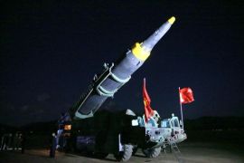 Korea Utara Uji Mesin Roket Antarbenua