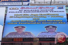 Kapolsekta Banjarmasin Tengah Imbau Warga Jauhi Narkoba