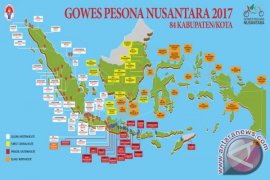 Tanah Laut Tuan Rumah Gowes Pesona Nusantara 