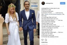 Foto Pernikahan Ario Bayu-Valentine Diunggah Sejumlah artis di Instagram