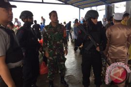 Brimob Karimun Perketat Pengamanan Pelabuhan
