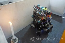 TIM Robot Dome UMM Raih Juara II KRI