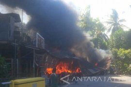 Kebakaran Landa Ruko di  Pamekasan