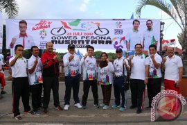 Seribu Peserta "Gowes Pesona Nusantara 2017" Lintasi Klungkung