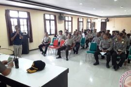 Anggota Polres Mappi ikut sosialisasi BPJS Kesehatan 