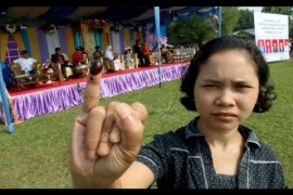 Pelaksanaan Pilkades Serentak di Sambas Lancar 