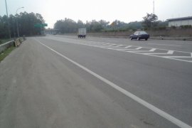 Petugas AITR Berhasil Atasi Genangan Km 38