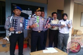 Polsekta Banjarmasin Tengah Sita Rokok Tanpa Cukai 