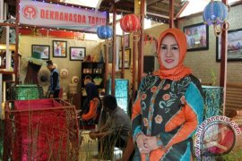 Stand Dekranasda Tapin Terbaik Satu Kalsel Expo 2017