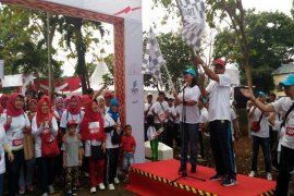 PTPN VII Dan PGN Menggelar Jalan Sehat Merayakan HUT RI