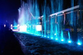 Wisata air mancur 'Berjoged' Purwakarta dihentikan sementara