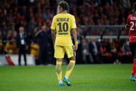 Debut Neymar, PSG Gilas Guingamp 3-0