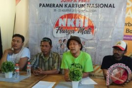 Pakarti Bali Gelar Pameran Kartun "NKRI Harga Mati"