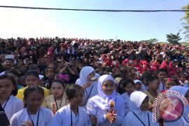 Presiden Jokowi Pimpin Karnaval Kemerdekaan di Bandung
