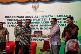 BPJS Ketenagakerjaan sosialisasi di Singapura