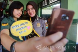 Peringatan HUT Polwan